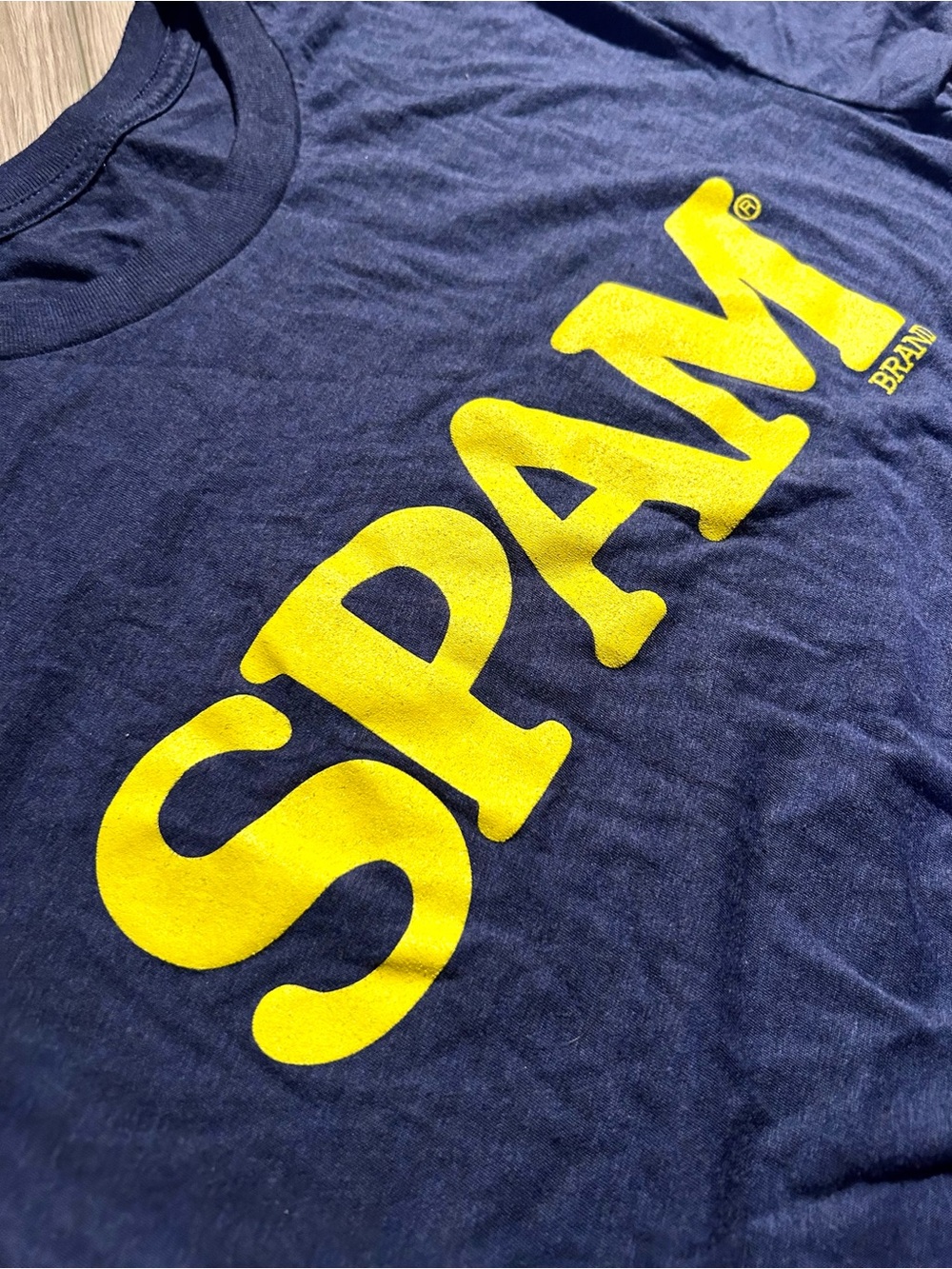 ‘SPAM’ Branded T-shirt with Logo Design